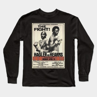 Marvelous marvin hagler vs hearns Long Sleeve T-Shirt